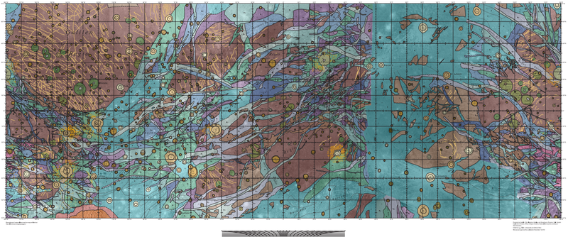 Illustration for article titled A Map of Jupiter's Moon Ganymede, Where We Might Be Able to Live